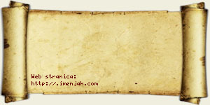 Anđela Surla vizit kartica